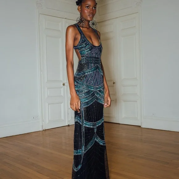 Cucculelli shaheen beaded dress
